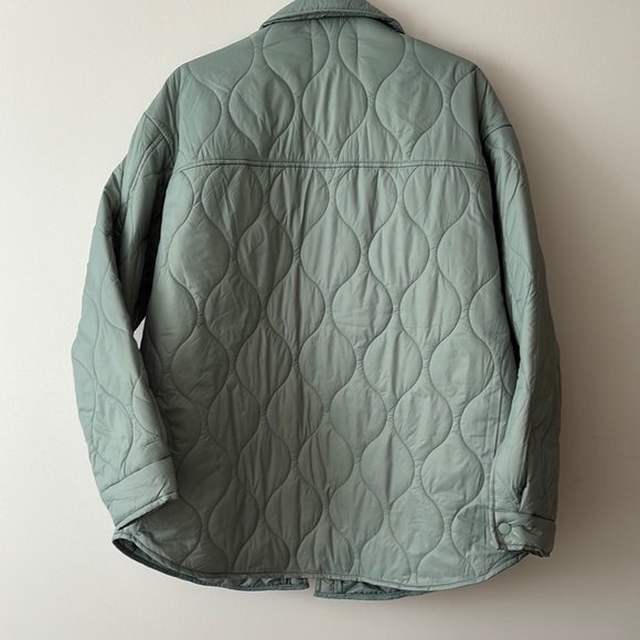 RACHEL Rachel Roy Green Utility Jacket with Quilted Design - Picture 3 of 6